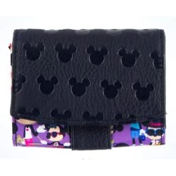Disney Wallet - Hipster Mickey And Minnie Flap Wallet