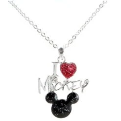 Disney Necklace - I Heart Mickey