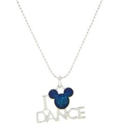 Disney Necklace - I Mickey Icon Dance Charm