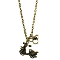 Disney Necklace - Mickey Icon & Vespa