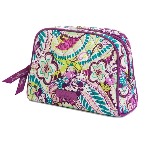 Disney Vera Bradley Bag - Plums Up - Medium Zip Cosmetic 2 Disney Vera Bradley Bag - Plums Up - Medium Zip Cosmetic - Image 2