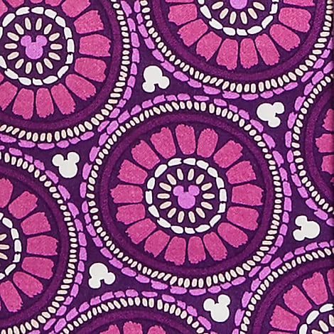 Disney Vera Bradley Bag - Plums Up - Medium Zip Cosmetic 3 Disney Vera Bradley Bag - Plums Up - Medium Zip Cosmetic - Image 3