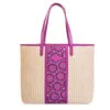Disney Vera Bradley Bag - Plums Up - Straw Tote