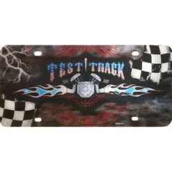 Disney License Plate - EPCOT - Test Track V-8 Engine Lenticular