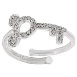 Disney Ring - Adjustable Rhinestone Mickey Icon Key