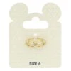 Disney Ring - Crystal Mickey Icon Crown - Gold