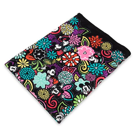 Disney Vera Bradley Blanket - Magical Blooms With Mickey And Minnie 1 Disney Vera Bradley Blanket - Magical Blooms With Mickey And Minnie