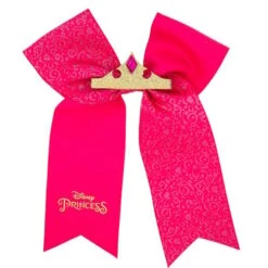 Disney Hair Tie - Princess Bow With Crown