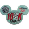Disney 2017 Marathon Magnet - 10K Minnie Mouse I Did It! 10K Race