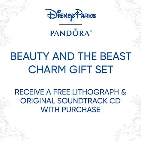 Disney Pandora Charm Gift Set - Beauty & The Beast Live Action 2 Disney Pandora Charm Gift Set - Beauty & The Beast Live Action - Image 2