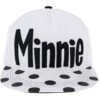 Disney Baseball Cap - Black And White Minnie Dots