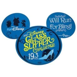 Disney Auto Magnet - 2017 Glass Slipper Challenge Mickey Ears