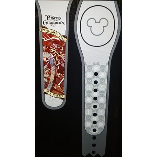 Disney Magicband 2 Bracelet - Customized - Pirates - Skeleton Wheel 1 Disney Magicband 2 Bracelet - Customized - Pirates - Skeleton Wheel