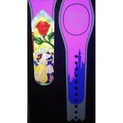 Disney Magicband 2 Bracelet - Customized - Beauty And The Beast - Rose -Disney 59503203