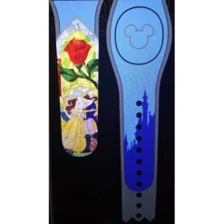 Disney Magicband 2 Bracelet - Customized - Beauty And The Beast - Rose -Disney 59503206