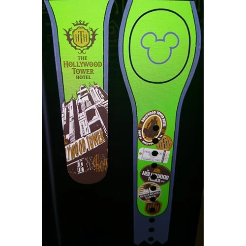 Disney Magicband 2 Bracelet - Customized - Hollywood Tower Hotel 2 Disney Magicband 2 Bracelet - Customized - Hollywood Tower Hotel - Image 2