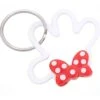 Disney Keychain - Minnie Signature Polka Dot Bow