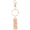 Disney Quote Keychain - Rose Gold Castle - Magic