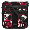 Disney Vera Bradley Bag - Painted Rose Iconic Triple Zip Hipster