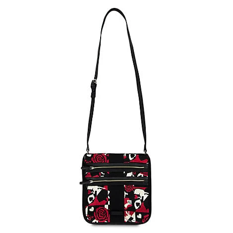 Disney Vera Bradley Bag - Painted Rose Iconic Triple Zip Hipster 3 Disney Vera Bradley Bag - Painted Rose Iconic Triple Zip Hipster - Image 3
