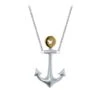 Disney Rebecca Hook Necklace - Mickey Anchor