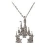 Disney Rebecca Hook Necklace - Mickey Castle Large - Silver