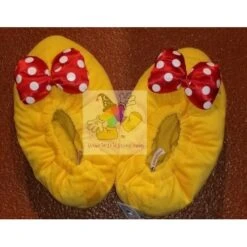 Disney Slippers - Plush Minnie Mouse Shoes