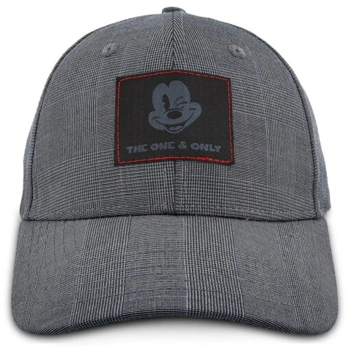 Disney Baseball Cap - Mickey Mouse The One And Only - Plaid