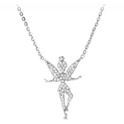 Disney Rebecca Hook Necklace - Tinker Bell