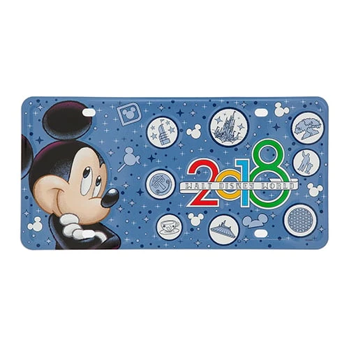 Disney License Plate - 2018 Walt Disney World 1 Disney License Plate - 2018 Walt Disney World