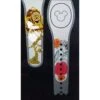 Disney Magicband 2 Bracelet - Customized - Beauty And Beast - Cogsworth And Lumiere