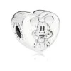 Disney Pandora Charm - Mickey Mouse Vintage Heart