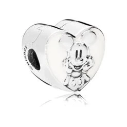 Disney Pandora Charm - Mickey Mouse Vintage Heart -Disney 64915 s2