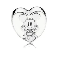 Disney Pandora Charm - Mickey Mouse Vintage Heart -Disney 64915 s3