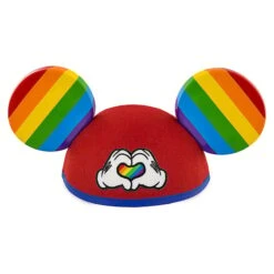 Disney Ear Hat - Love Rainbow Mickey Hands