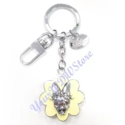 Disney Keychain - Daisy Duck - Yellow Daisy