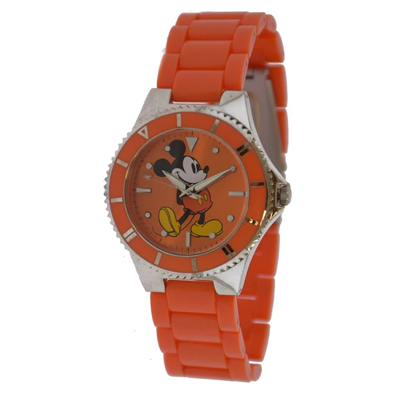 Disney Wrist Watch - Mickey Mouse - Orange Ceramic - Women 1 Disney Wrist Watch - Mickey Mouse - Orange Ceramic - Women