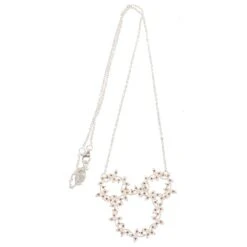 Disney Rebecca Hook Necklace - Mickey Icon - Orange