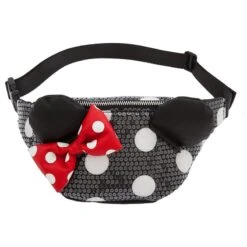 Disney Parks Loungefly Hip Pack - Minnie Mouse Bow Sequin