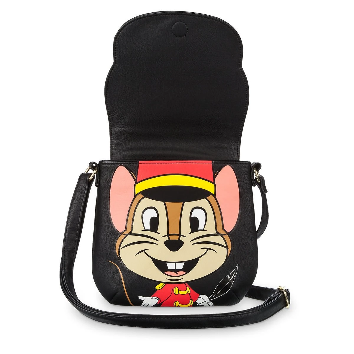 Disney Parks Loungefly Crossbody Bag - Timothy Mouse 2 Disney Parks Loungefly Crossbody Bag - Timothy Mouse - Image 2
