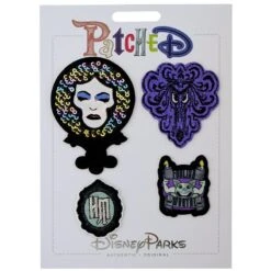 Disney Iron On Patch - Patched - Haunted Mansion - 4 Pk.