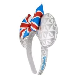 Disney Minnie Ears Headband - Epcot United Kingdom Flag 3 Disney Minnie Ears Headband - Epcot United Kingdom Flag -Disney 68785 A2