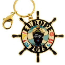 Disney Keychain - Disney Cruise Line Europe 2018 - Metal