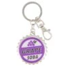Disney Keychain - UP Grape Soda Cap - Metal Bottle Opener
