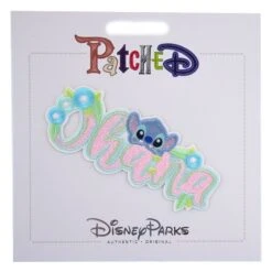 Disney Iron On Patch - Patched - Stitch - Ohana