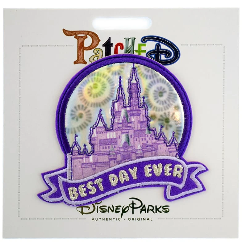 Disney Iron On Patch - Patched - Cinderella Castle - Best Day Ever 1 Disney Iron On Patch - Patched - Cinderella Castle - Best Day Ever