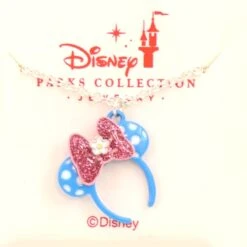 Disney Necklace - Minnie Headband - Blue