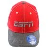 Disney Baseball Cap - ESPN - Classic Logo - Grey And Red