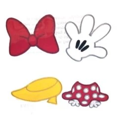 Disney Patch Set - Minnie Mouse Icons