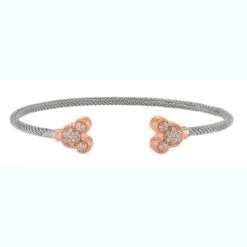 Disney Rebecca Hook Bracelet - Mickey Mouse Rose Gold Icon